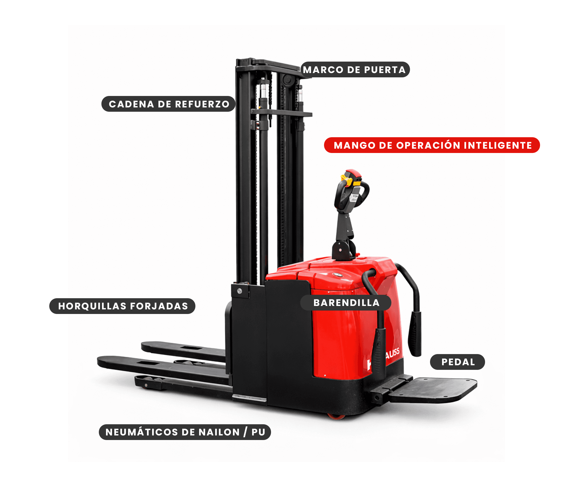 Apilador Eléctrico 2.0T